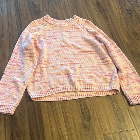 J. Crew Sweaters - J. Crew Women's Pink Spacedye Crewneck Sweater